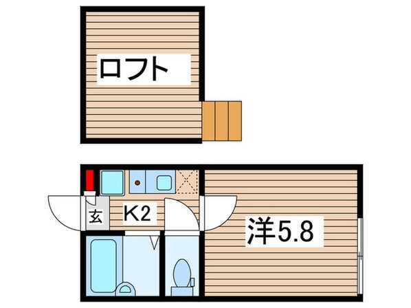 アリア梶ヶ谷の物件間取画像